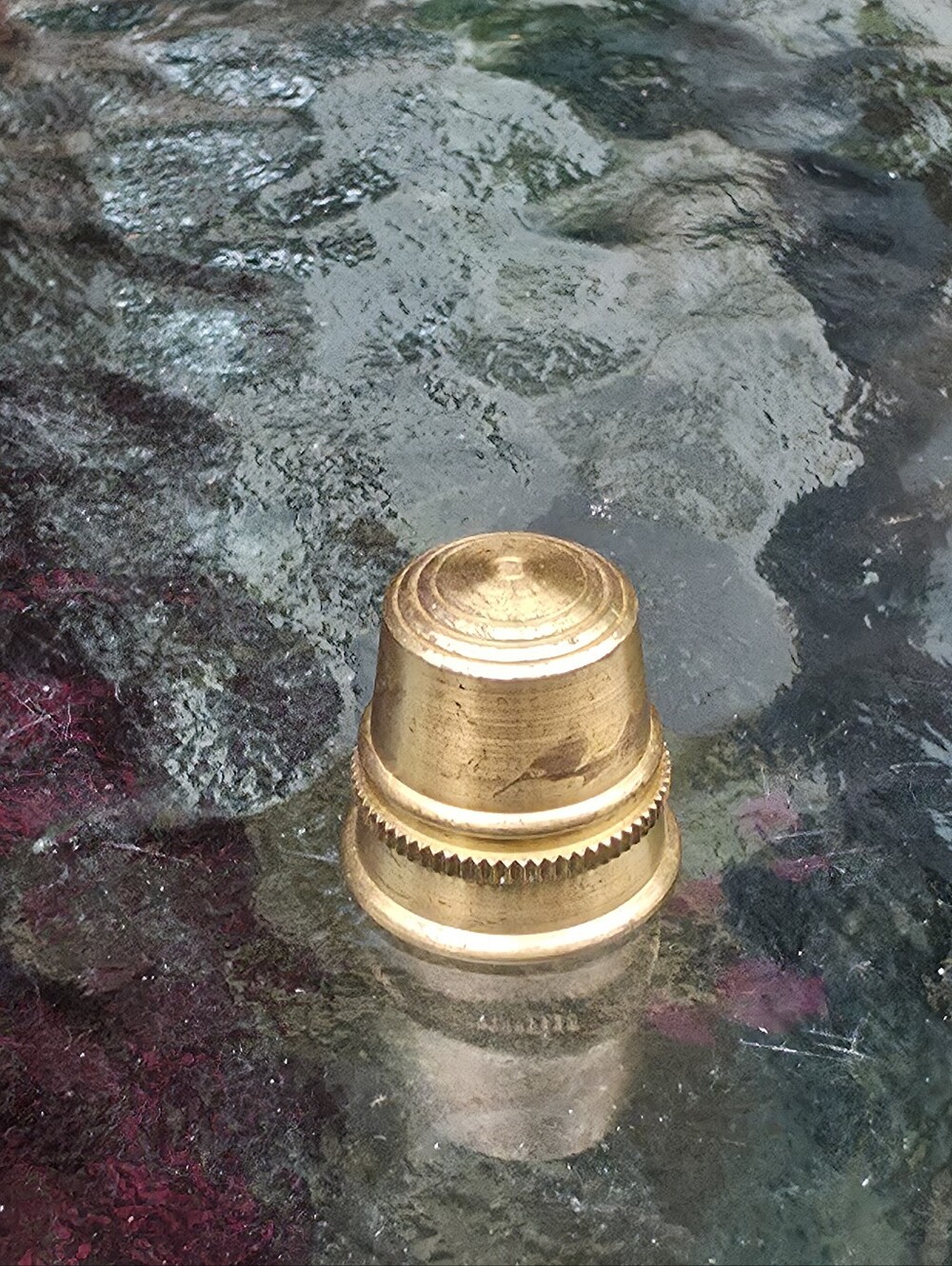 Vintage Brass Thimble